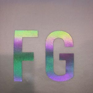 Fear of God ‘FG’ white tee with 3m